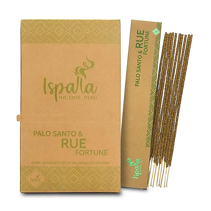 tisztítás, védelem, jószerencse - Palo Santo fával, perui rutalevél porával